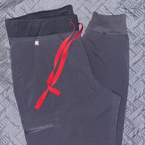 TALL Charcoal Figs Zamora jogger scrub pants